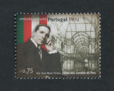 2007 - Afinsa nº 3617. Emissão Conjunta Portugal-Peru. Série nova sem charneira. Goma Original. Em boas condições.
