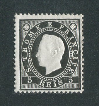 1887 - Afinsa nº 15. D. Luis I. Selo de 5 reis novo SEM CHARNEIRA (**) e com goma original. Denteado 13 1/2. Em boas condições.