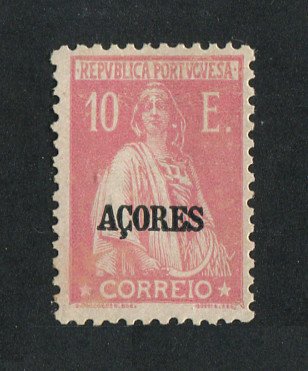 1924 - Afinsa nº 218. Ceres. Selo de 10$00 novo, SEM GOMA. Em boas condições.