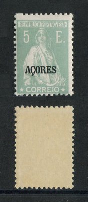 1924 - Afinsa nº 217. Ceres. Selo de 5$00 novo SEM CHARNEIRA (**) e com goma original. Em boas condições.