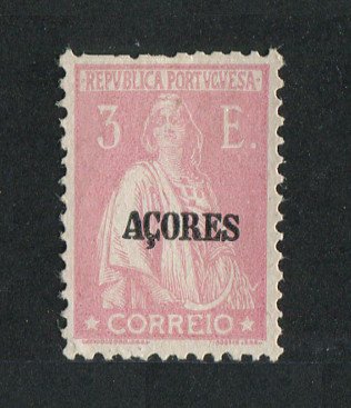 1924 - Afinsa nº 215. Ceres. Selo de 3$00 novo, SEM GOMA. Tem o denteado irregular.