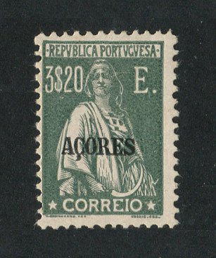 1924 - Afinsa nº 216. Ceres. Selo de 3$20 novo, SEM GOMA. Em boas condições.