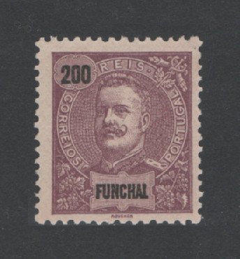 1897 - Afinsa nº 24. D. Carlos I. Selo 200 reis novo, SEM GOMA. Em boas condições.