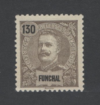 1898 - Afinsa nº 33. D. Carlos I. Selo de 130 reis novo, SEM GOMA. Em boas condições.