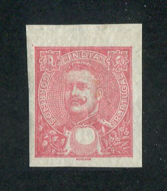 1903 - Afinsa nº 191. D. Carlos I. PROVA NÃO DENTEADA SEM TAXA. Sem goma. Em boas condições.