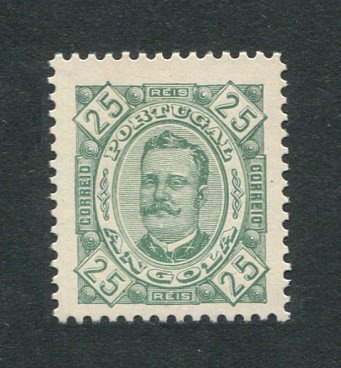1893 - Afinsa nº 29a. D. Carlos I. Selo de 25 reis novo SEM GOMA. Denteado 11 1/2, papel pontinhado. Em boas condições.