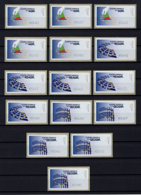 2014 - #67. European Elections 2014. Complete set E-POST. MNH. In good condition.