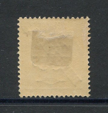 1915 - Afinsa nº 161. D. Luis I com sobrecarga REPUBLICA. Selo de 130r/80r novo, COM CHARNEIRA (*) e goma original. Denteado 12 1/2. Em boas condições.