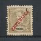 1911 - Afinsa nº 156. D. Carlos I com sobrecarga REPUBLICA. Selo de 8a novo sem goma como emitido. Em boas condições.