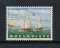 1973 - Afinsa nº 530a. Campeonato Mundial de Vela. Selo de 1$ USADO, ANULADO COM TRAÇO VERMELHO. FALTA DE IMPRESSÃO DA PALAVRA CORREIOS. Em boas condições.
