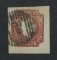 1856/8 - Afinsa nº 10. D. Pedro V. Cabelos anelados. Selo de 5 reis usado. Boas margens. Em boas condições. EXEMPLAR NORMAL.