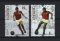 2014 - Afinsa nº 4435/4436. Eusébio Sempre. Série completa nova sem charneira. Goma original. Em boas condições.