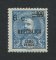 1921 - Afinsa nº 167. D. Carlos I com sobretaxa. Selo de 6c/100r novo, sem goma. Em boas condições.