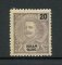 1903 - Afinsa nº 19. D. Carlos I. Selo de 20r novo, COM CHARNEIRA (*) e goma original. Em boas condições.