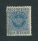 1881 - Afinsa nº 14a. Tipo Coroa, novas cores. Selo de 50 reis novo, COM CHARNEIRA (*) e goma original. AZUL. Denteado 12 1/2. Em boas condições.
