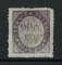 1873 - Afinsa nº 20. Nativos. Tipo IA. Selo de 900 reis novo sem goma. Com CERTIFICADO DE PERITAGEM (CERTIFICATE). Em boas condições.