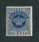 1881 - Afinsa nº 14b. Tipo Coroa, novas cores. Selo de 50 reis novo, SEM GOMA. AZUL ESCURO. Denteado 12 1/2. Em boas condições.