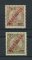 1919 - Afinsa nº 190/191. D. Manuel II com sobretaxa e sobrecarga REPUBLICA. Série completa nova, COM CHARNEIRA (*) e goma original. Em boas condições. (LER DESCRIÇÃO)