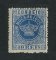1876 - Afinsa nº 5A. Tipo Coroa. Selo de 40 reis usado. AZUL. Denteado 13 1/2. Em boas condições.