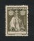 1914 - Afinsa nº 142. Ceres. Selo de 1/4c novo sem goma. Papel porcelana. TAXA E LEGENDA INVERTIDAS. Em boas condições.