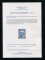 1947 - Afinsa nº 259a. Império Colonial Português. Com sobrecarga LIBERTAÇÃO. Selo de 20a novo sem goma. ERRO, SOBRECARGA INVERTIDA. Com CERTIFICADO DE PERITAGEM (CERTIFICATE). Em boas condições.