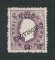1894 - Afinsa nº 62b. D. Luis I com sobrecarga. Selo de 4a/25r novo sem goma como emitido. ''AYO'' em vez de ''AVO''. Em boas condições.
