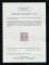 1892 - Afinsa nº 3G. D. Luis com sobrecarga. Selo de 20r novo sem goma como usual. Denteado 13 1/2, papel pontinhado. Em boas condições. Com CERTIFICADO DE PERITAGEM (CERTIFICATE).