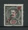 1911 - Afinsa nº 45. D. Carlos I com sobrecarga REPUBLICA. Selo de 500r novo, COM CHARNEIRA (*) e goma original. Em boas condições.