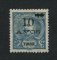 1905 - Afinsa nº 111a. D. Carlos I com sobretaxa. Selo de 10a/12a novo sem goma como emitido. "1" COM PONTA CURTA. Em boas condições.