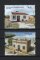 2018 - Afinsa nº 5009/5010. EUROMED POSTAL - Casas do Mediterrâneo (4º Grupo). Série nova sem charneira. Goma Original. Em boas condições.