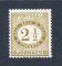 1876 - Afinsa nº 48K. Jornaes. Selo de 2 1/2 reis NOVO, SEM GOMA. AMARELO CASTANHO. Papel porcelana, denteado 11 1/2. Em boas condições.