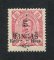 1911 - Afinsa nº 228. D. Carlos I com sobretaxa e perfurado a meio. Selo de 3r/5T/2T novo sem goma como emitido. Em boas condições.