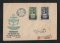 1952 - FDC Afinsa nº 749/750. OTAN. Carimbo de Lisboa. FOI CIRCULADO. Ligeiros pontos de oxido.