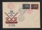 1952 - FDC Afinsa nº 751/752.  8º Campeonato do Mundo de Hóquei em Patins. Carimbo do Porto. Em boas condições.