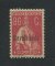 1929 - Afinsa nº 492a. Ceres. Selo de 96c novo, COM CHARNEIRA (*) e goma original. Papel PARAFINADO, denteado 12x11 1/2. Em boas condições.