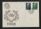 1956 - FDC Afinsa nº 819/820. Dr. Ferreira da Silva - Químico. Carimbo do Porto. Em boas condições.