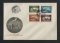 1956 - FDC Afinsa nº 821/824. Caminhos de Ferro. Carimbo do Porto. Em boas condições.