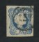 1855/56 - Afinsa nº 6. D. Pedro V, cabelos lisos.Selo de 25 reis usado. Boas margens. Apresenta uma pequena transparência e um corte de tesoura na margem direita. Carimbo nº 159 - Estremoz. EXEMPLAR DE 2ª ESCOLHA.