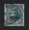 1880 - Afinsa nº 35. D. Luis I de perfil. Selo de 50 reis usado. Denteado 12 1/2. Em boas condições.