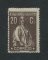 1920 - Afinsa nº 240b. Ceres. Selo de 20c novo, COM CHARNEIRA (*) e goma original. Papel liso, denteado 15x14. Em boas condições.