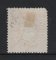 1882 - Afinsa nº 41. D. Luis I Fita direita. Selo de 80 reis usado. Papel liso, 12 1/2. Tem um canto curto.