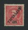 1913 - Afinsa nº 169. D. Carlos I com sobrecarga local REPUBLICA. Selo de 25r novo sem goma como emitido. SOBRECARGA INVERTIDA. Com CERTIFICADO DE PERITAGEM (CERTIFICATE). Em boas condições.