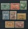1911 - Afinsa nº 198/205. 4º Centenário da Descoberta do Caminho Maritimo para a India. Com sobrecarga REPUBLICA. Série completa nova, COM CHARNEIRA (*) e goma original. Em boas condições.