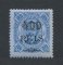 1902 - Afinsa nº 41. D. Carlos I com sobretaxa. Selo de 400r/200r novo COM CHARNEIRA (*) e goma original. Em boas condições.