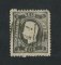 1867/70 - Afinsa nº 27. D. Luís I, fita curva denteado.Selo de 5 reis usado. Carimbo nº 77 - Coimbra. Tem um canto curto.