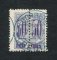 1900 - Afinsa nº 43B. Elefantes com sobretaxa. Selo de 50r/20r usado. Papel porcelana. Em boas condições.