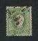1867/70 - Afinsa nº 31. D. Luís I, fita curva denteado.Selo de 50 reis usado. Tem um pequeno rasgo (reparado) na margem esquerda.