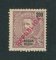 1917 - Afinsa nº 197. D. Carlos I com sobrecarga local REPUBLICA. Selo de 200r novo SEM GOMA. Em boas condições.