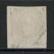 1855/56 - Afinsa nº 5. D. Pedro V, cabelos lisos. EXEMPLAR DE LUXO. Selo de 5 reis usado. Cunho VI. Boas margens. Em boas condições. Carimbo nº 26 - Leiria. Com CERTIFICADO DE PERITAGEM.