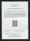 1918 - Afinsa nº 66. D. Carlos I com sobretaxa e sobrecarga. Selo de 1c/10r novo, COM CHARNEIRA (*) e goma original. Com CERTIFICADO DE PERITAGEM. Em boas condições.
